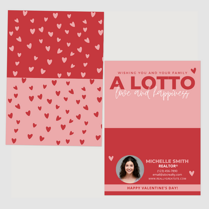 A Lotto Love and Happiness Cards