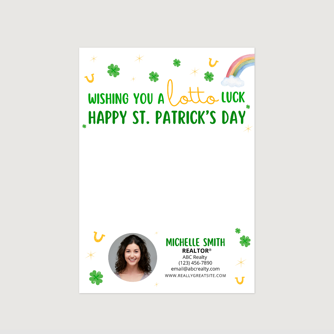 Wishing You A Lotto Luck Cards