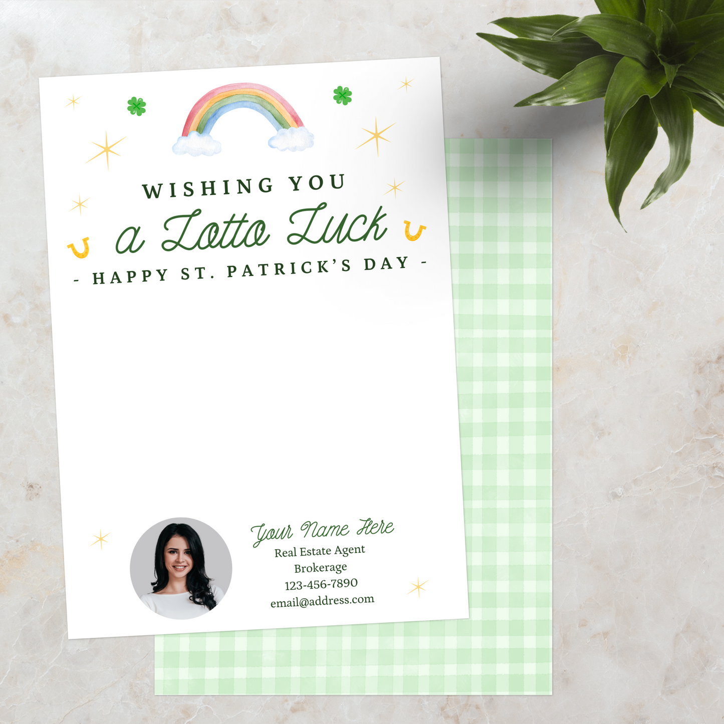Wishing You A Lotto Luck Cards