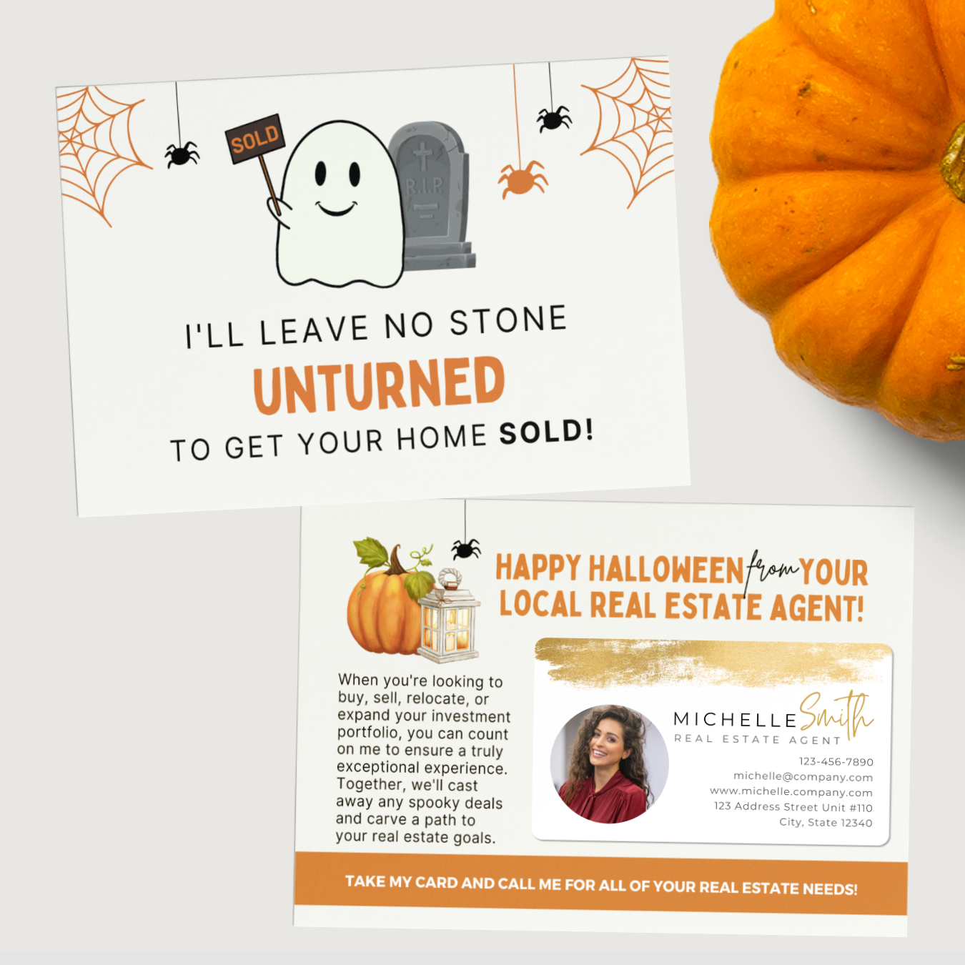 I'll Leave No Stone Unturned to Get Your Home Sold - Set of Postcards
