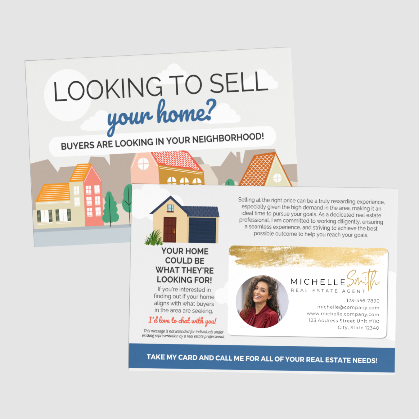 Buyers Are Looking In Your Neighborhood - Set of Postcards