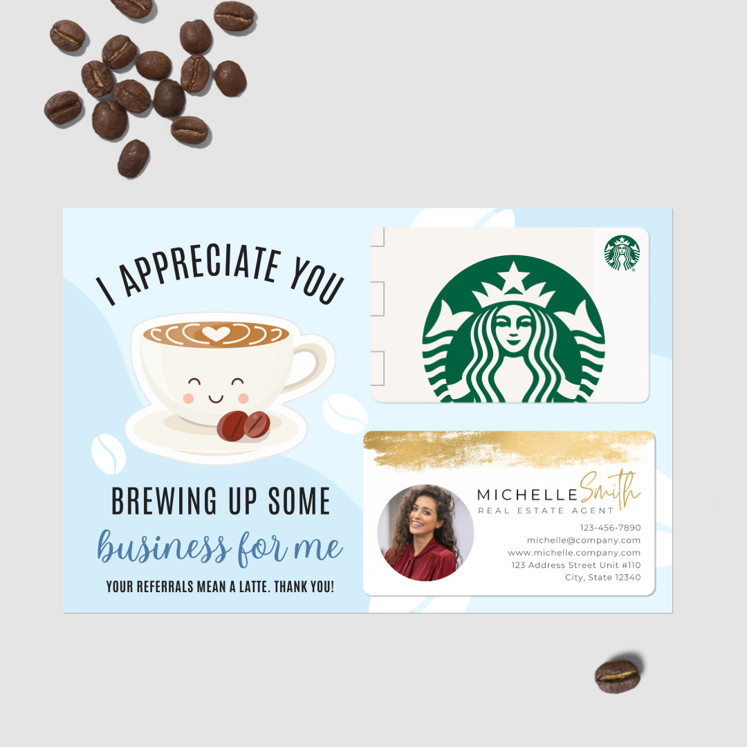 Thank You For Brewing Up Business For Me - Set of Postcards