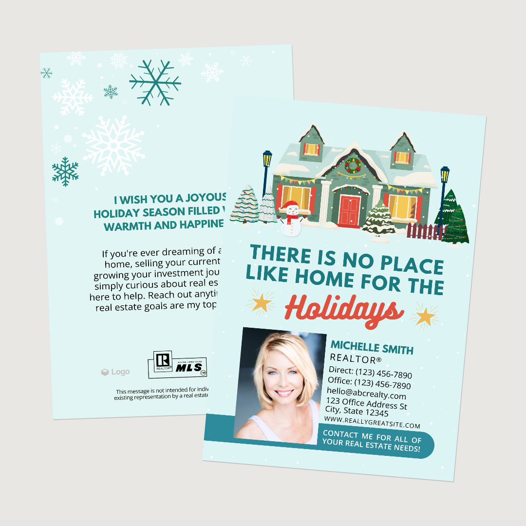 There is No Place Like Home For The Holidays Postcards