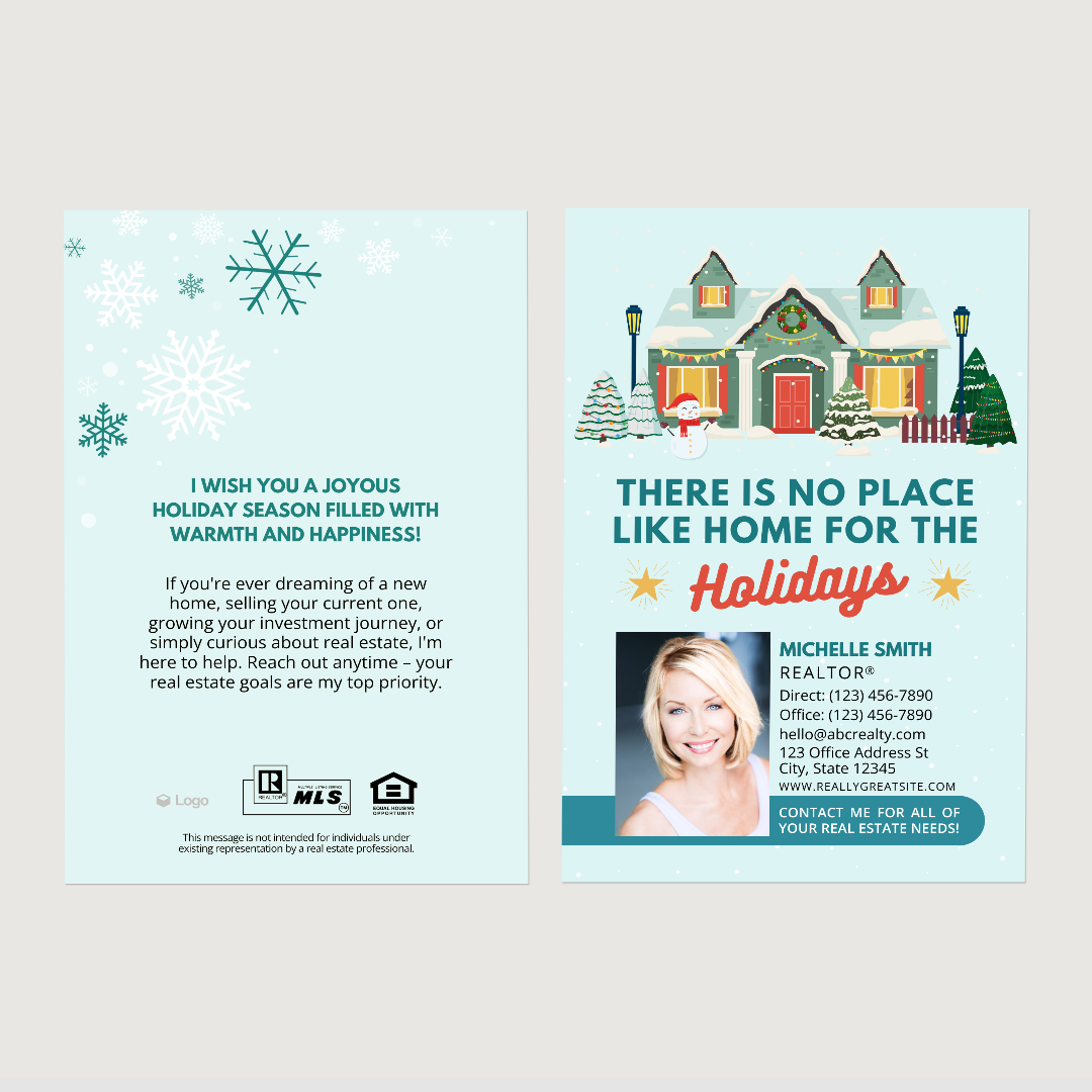 There is No Place Like Home For The Holidays Postcards