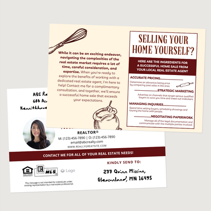 Ingredients For a Successful Home Sale Postcards
