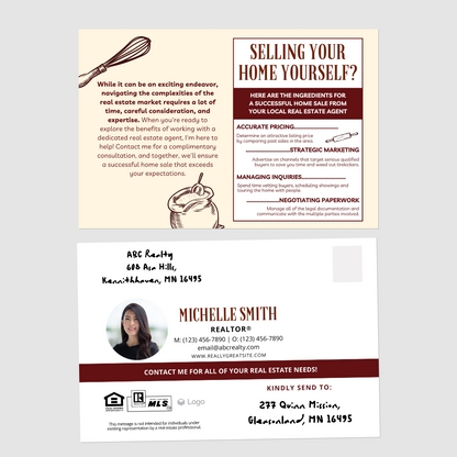 Ingredients For a Successful Home Sale Postcards