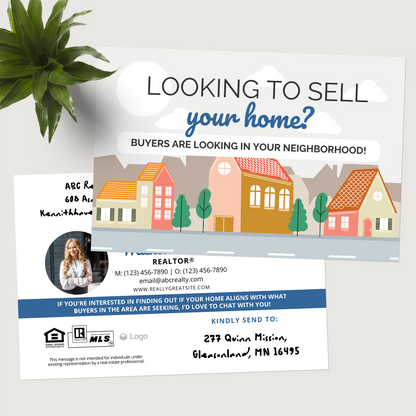 Looking to Sell Your Home? Buyers are Looking Postcards