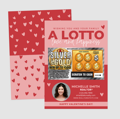 A Lotto Love and Happiness Cards