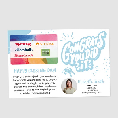 Happy Closing Day Cards