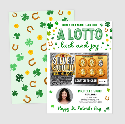 A Lotto Luck And Joy Cards