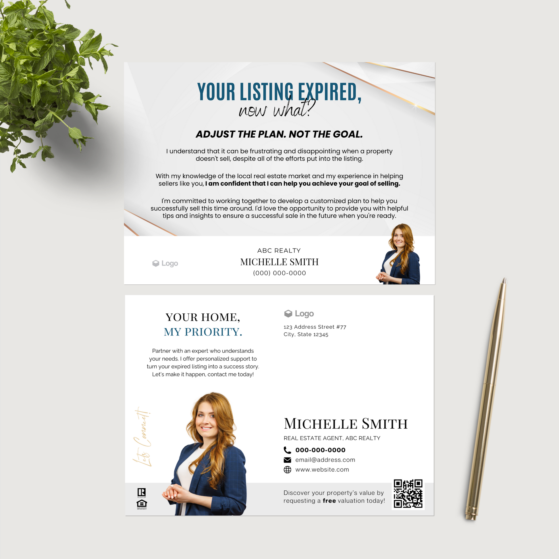 Set of Custom Real Estate Postcards - Your Listing Expired, Now What? – Allure Studio Seven set-of-custom-real-estate-postcards-your-listing-expired-now-what-allure-studio-seven