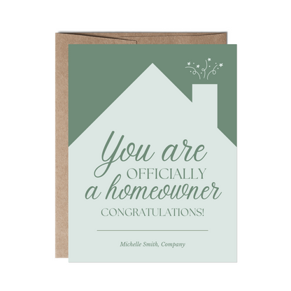 You Are Officially a Homeowner