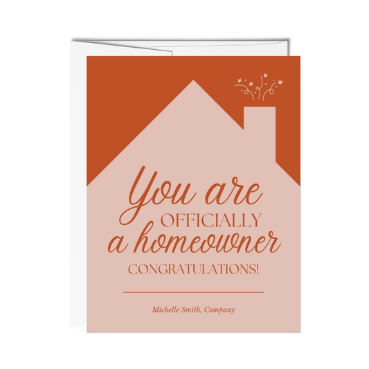 You Are Officially a Homeowner