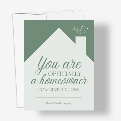 You Are Officially a Homeowner