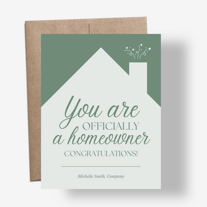 You Are Officially a Homeowner