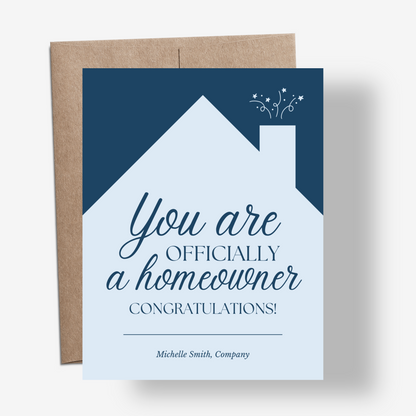 You Are Officially a Homeowner