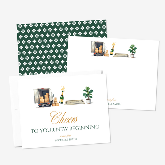 Cheers to Your New Beginning