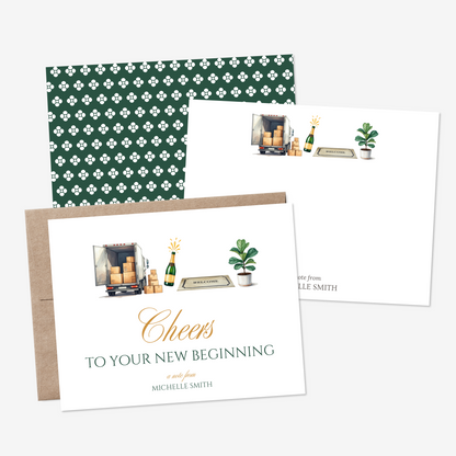 Cheers to Your New Beginning