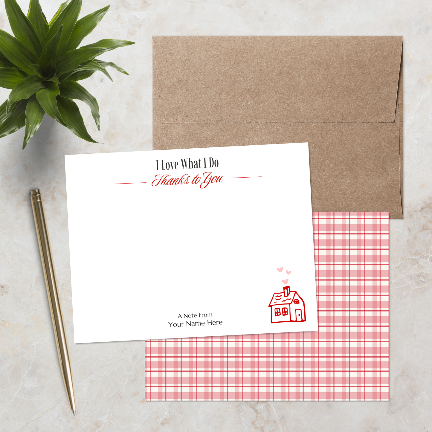 I Love What I Do, Thanks to You