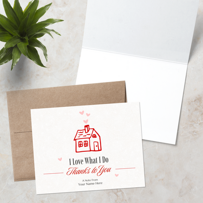 I Love What I Do, Thanks to You