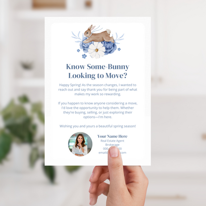 Know Some-Bunny Looking to Move?