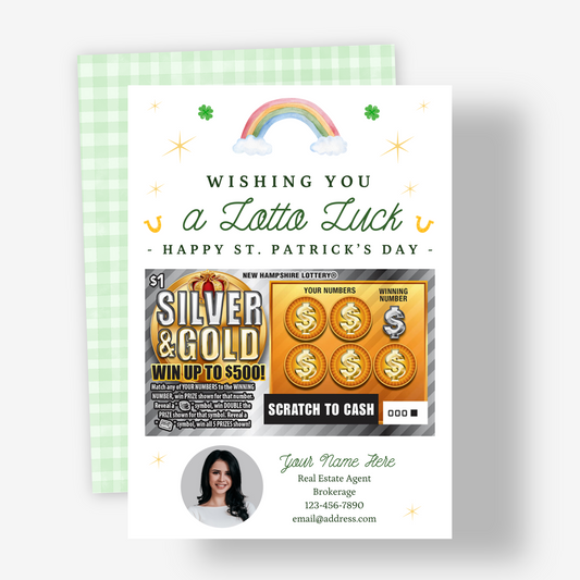 Wishing You A Lotto Luck Cards