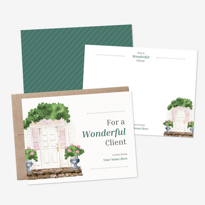 For a Wonderful Client