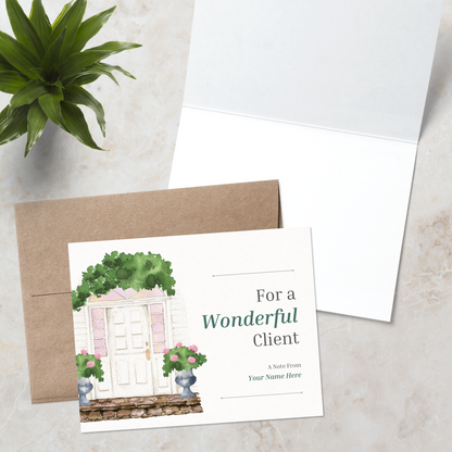 For a Wonderful Client