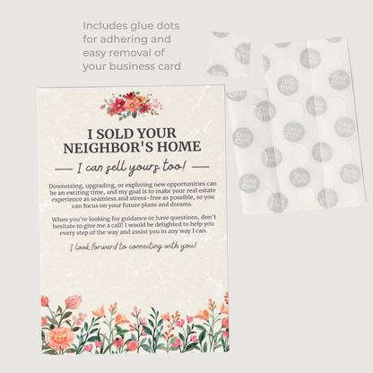 I Sold Your Neighbors Home - Set of Real Estate Postcards