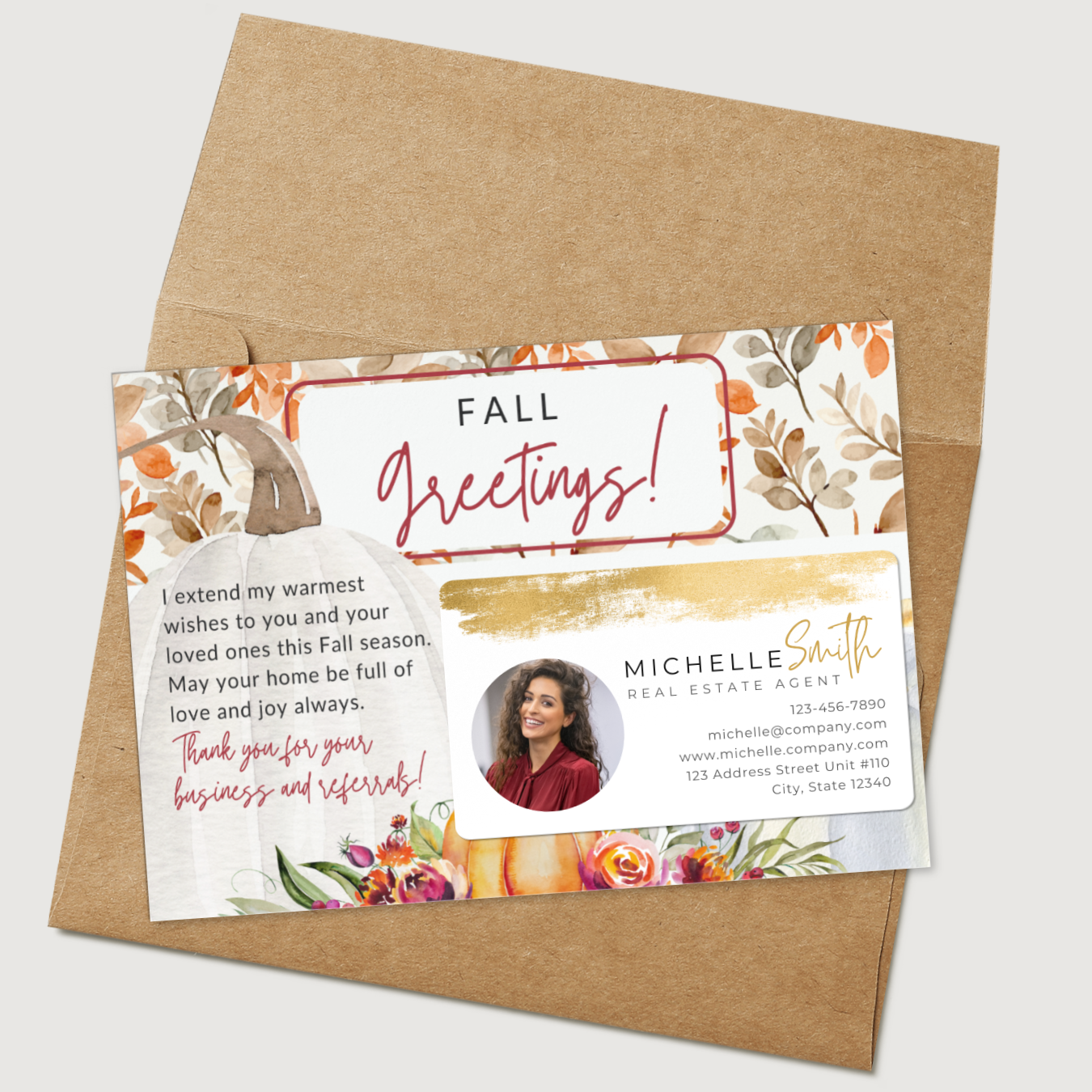 Fall Greetings - Set of Postcards