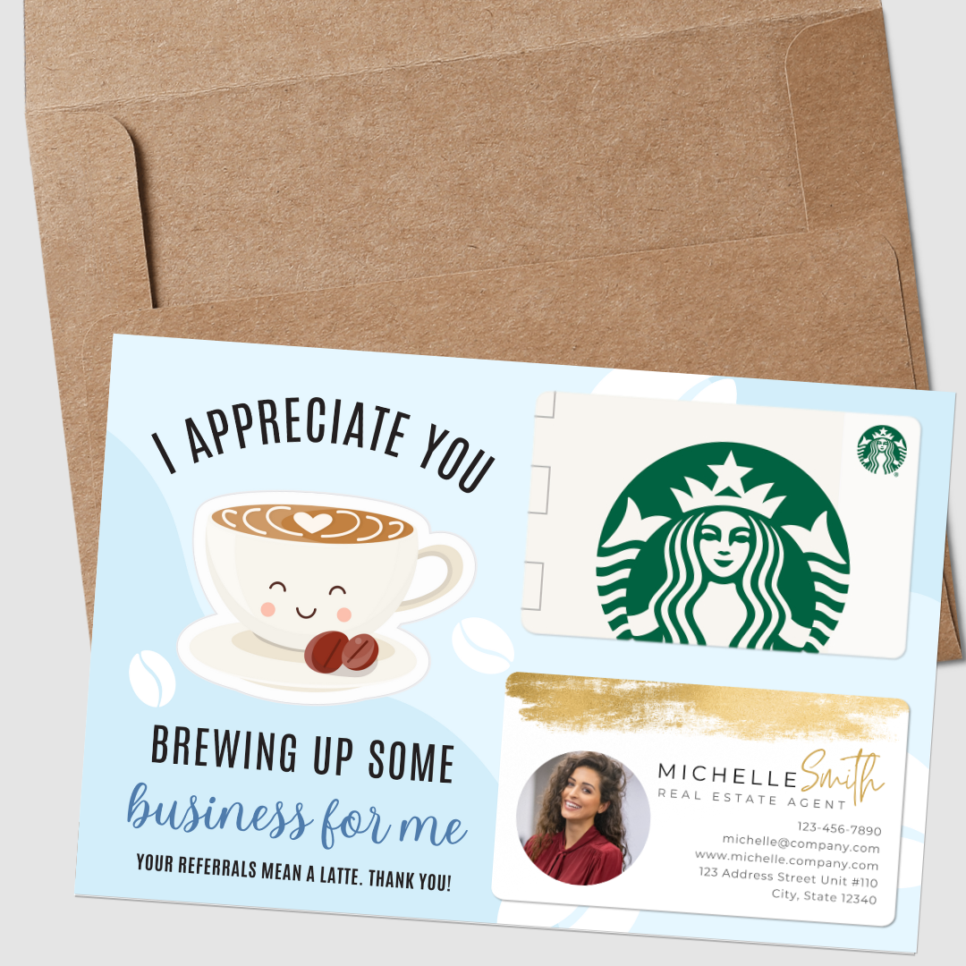 Thank You For Brewing Up Business For Me - Set of Postcards