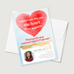 People Like You Are The Heart of My Business - Set of Valentines Postcard Mailers
