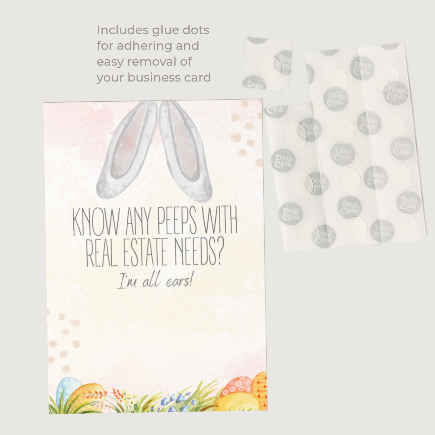 Know Any Peeps With Real Estate Needs? - Set of Easter Postcard Mailers