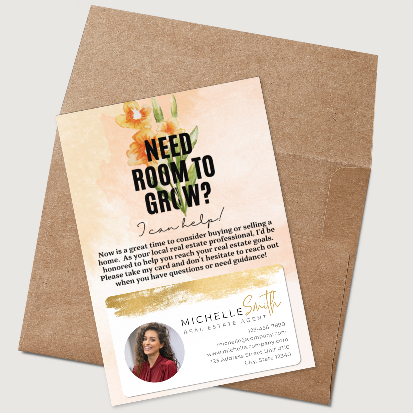 Need Room to Grow? - Set of Real Estate Prospecting Mailers